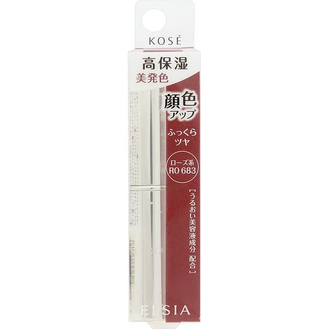 コーセー　エルシア　プラチナム　顔色アップ　エッセンスルージュ　ローズ系683　3.5G