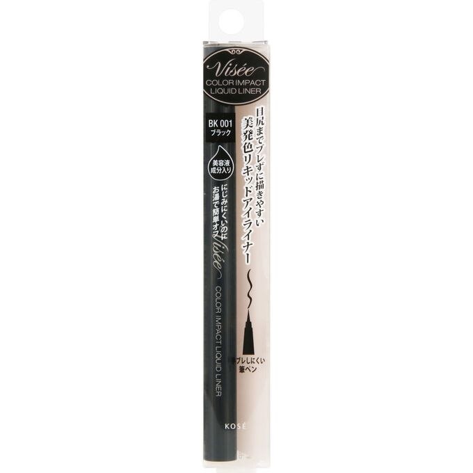 コーセー　ヴィセ　リシェ　カラーインパクト　リキッドライナー　ブラック・BK001　0.4ML