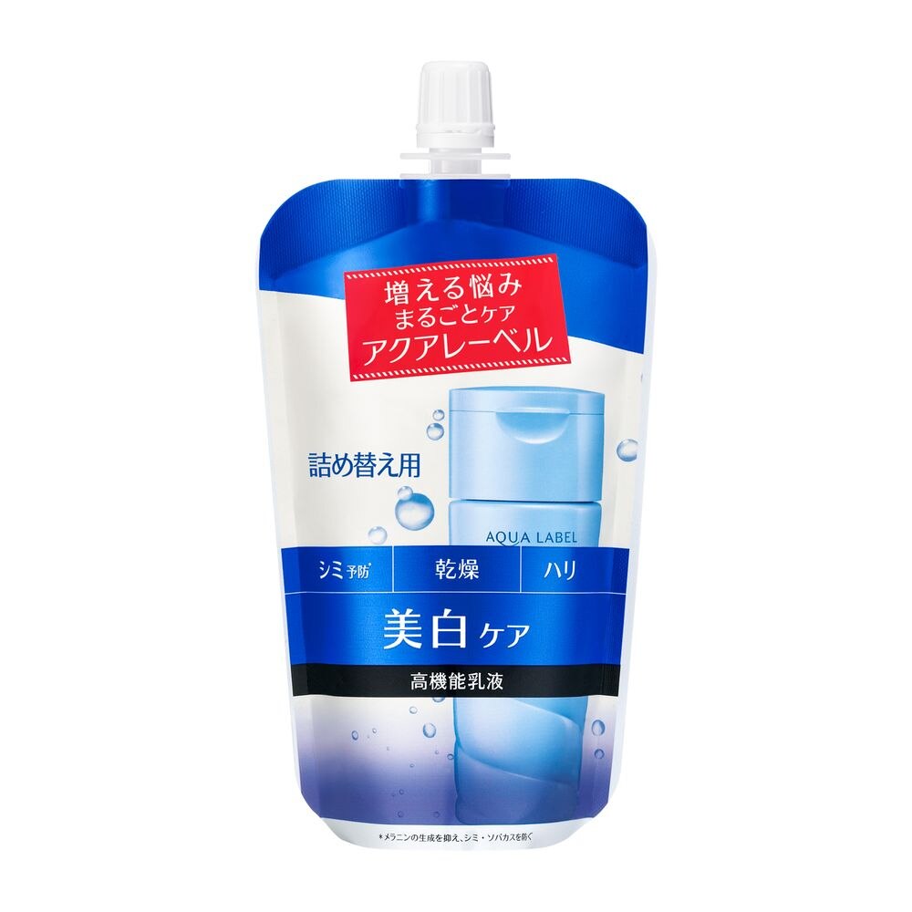 資生堂　アクアレーベル　ホワイトケア　ミルク　(詰め替え用)　117ML